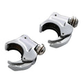 Pair 39mm Fork Quick Release Windshield Clamps for Harley Dyna (2006–2017)