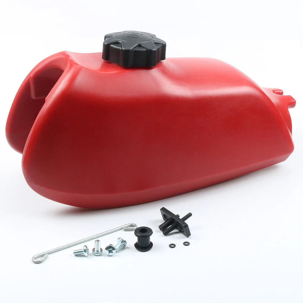 Plastic Fuel Tank & Gas Cap for Honda ATC70 ATC 70 (1972–1985) Red