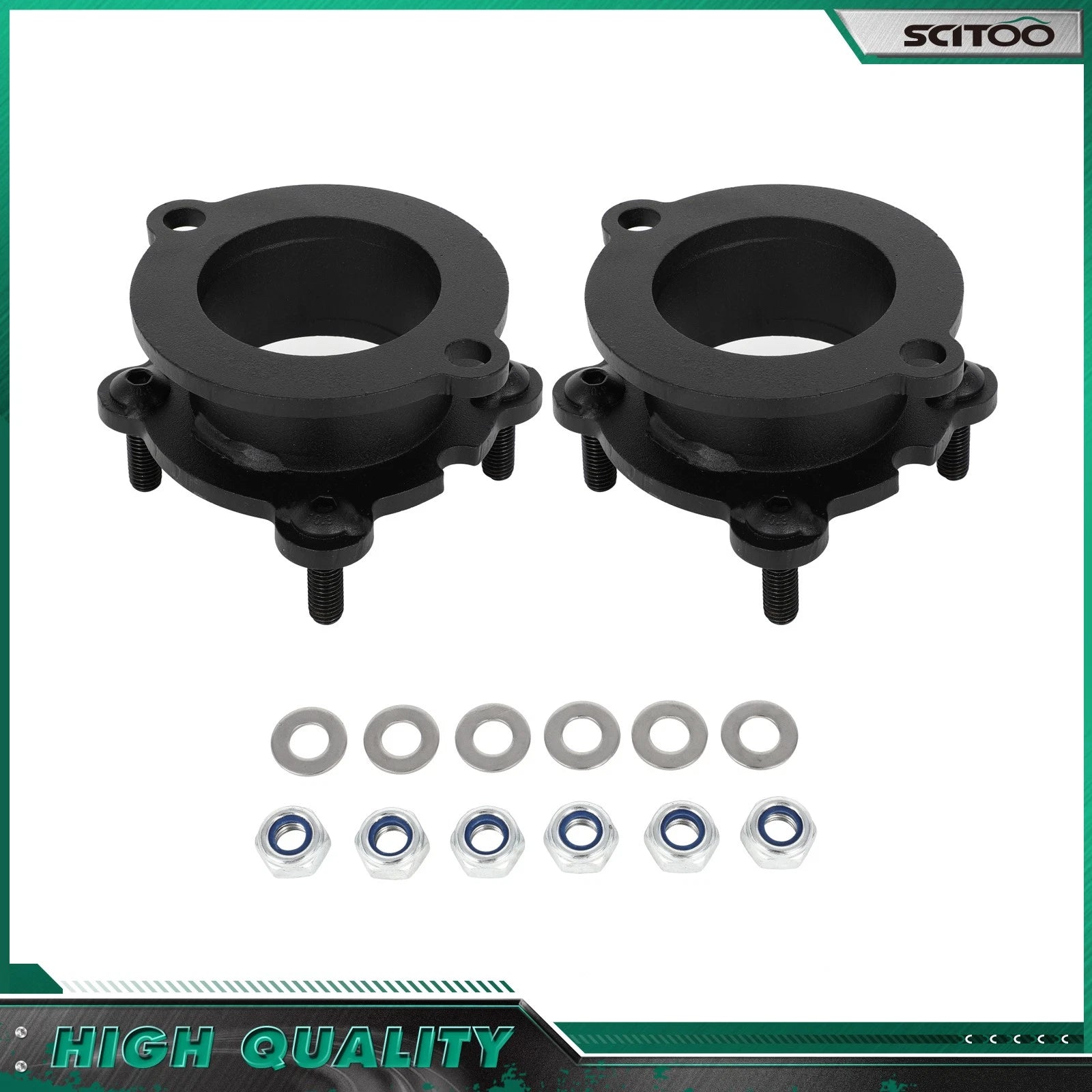 2X 3" Front Steel Leveling Kit for Chevy Trailblazer GMC Envoy (2002–2009)
