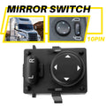 Mirror Control Switch for Freightliner Cascadia (2008–2017) 15829700SR, 901-5202