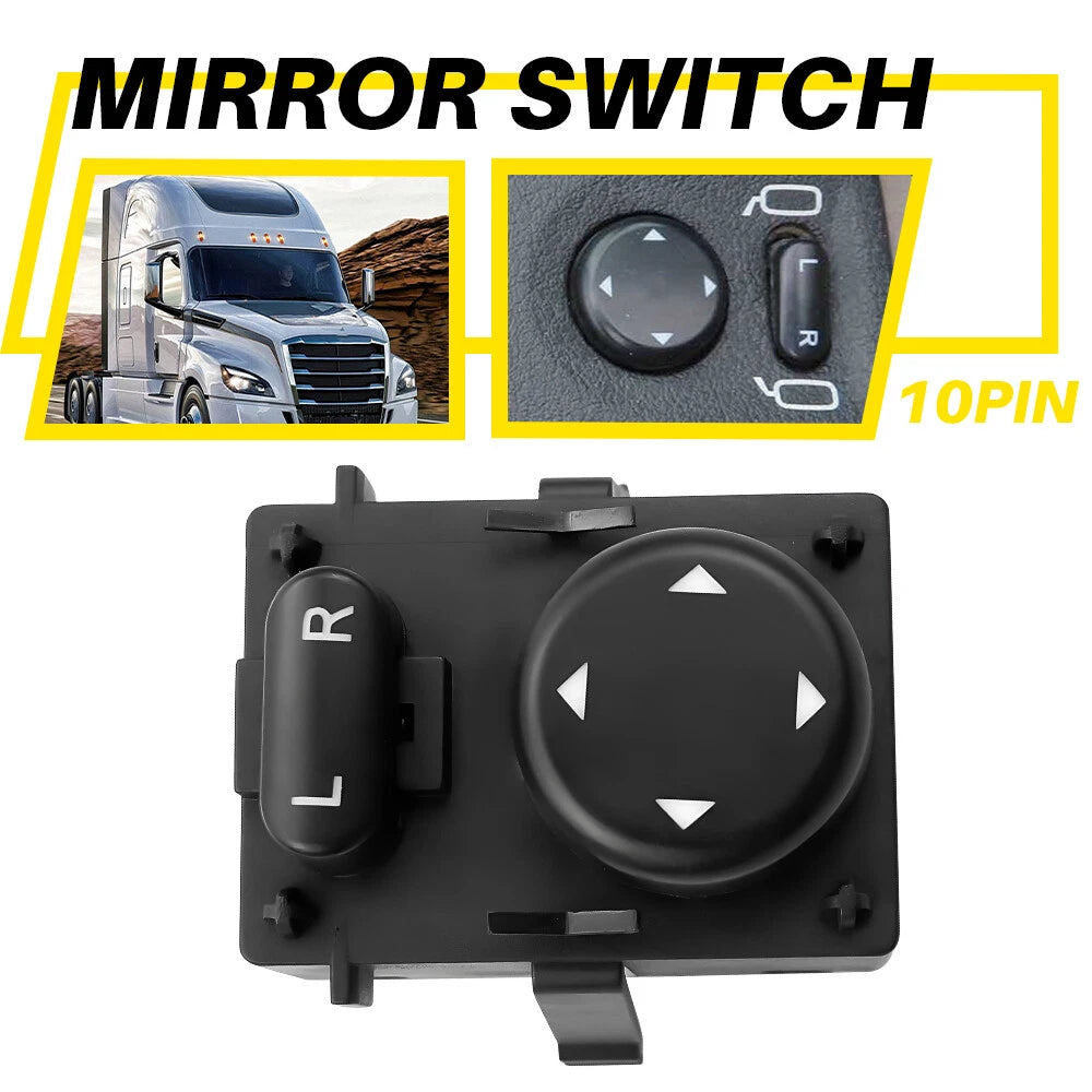 Mirror Control Switch for Freightliner Cascadia (2008–2017) 15829700SR, 901-5202