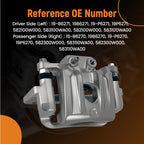 Rear Brake Caliper Assembly with Bracket for Hyundai Santa Fe 2010–2012 (2.4L/3.5L)
