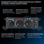 A/C Heater Climate Control Module for Dodge Ram 1500 2500 3500 (2005–2006)