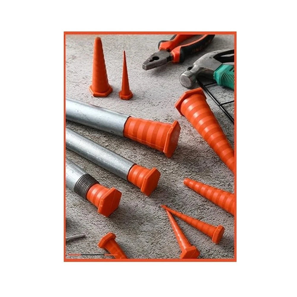 Set of 4 Rubber Hose Caps for Hydraulic Oil Pipes Leak Protection