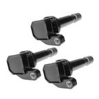 Set of 3 Ignition Coils for Daihatsu Move Sirion Mira (1.0L L3, 90048-52126)