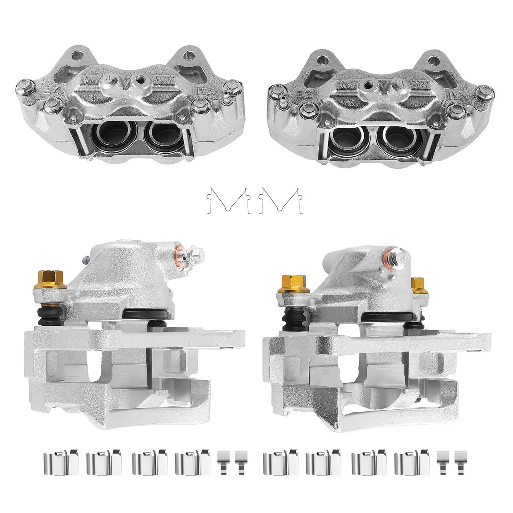 Set of 4 Front Rear Brake Calipers for Toyota 4Runner FJ Cruiser (2003–2023)
