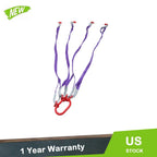 5FT Lifting Slings Straps with Hooks for Rigging (6600LB Capacity)