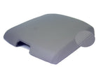 Center Console Armrest Cover for Dodge Ram (2009–2016) Gray Leather Synthetic
