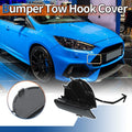 Tow Hook Cover for Ford Focus (2014–2018) - Front Right Side, Gloss Black