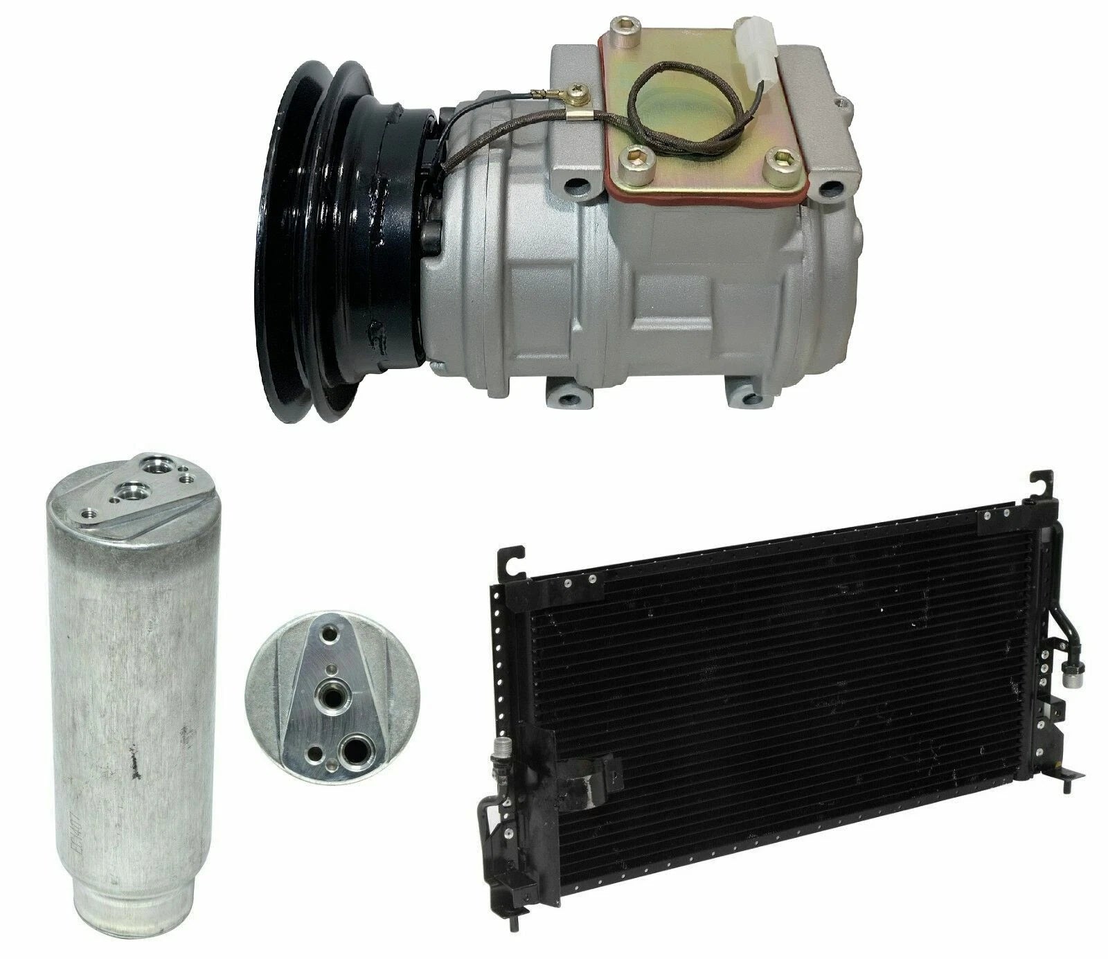 AC Compressor Kit With Condenser for Mitsubishi Eclipse 1.8L (1992–1993)