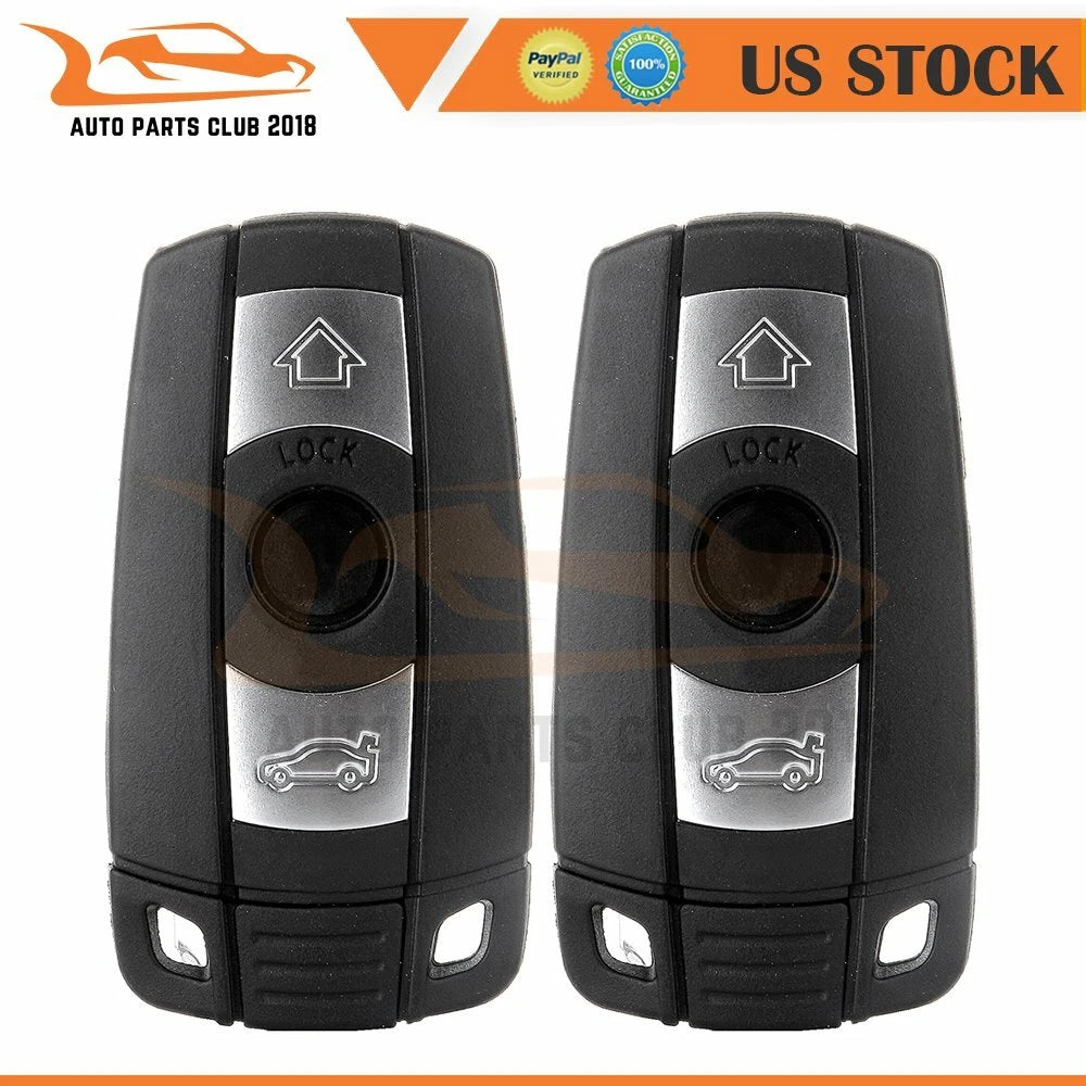 Set of 2 Keyless Entry Remotes for BMW 328i 335i 535i 528i (2006–2011)