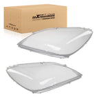 Front Headlight Lens Cover Pair for BMW 6 Series (2012–2015)