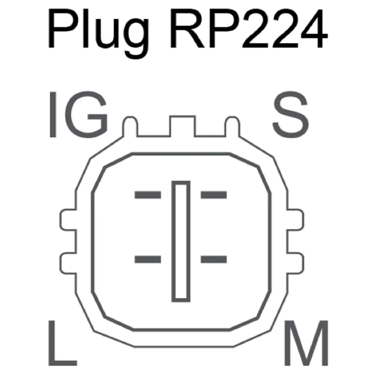 Alternator / 4cyl 2.4L / Toyota RAV4 (2003–2013)