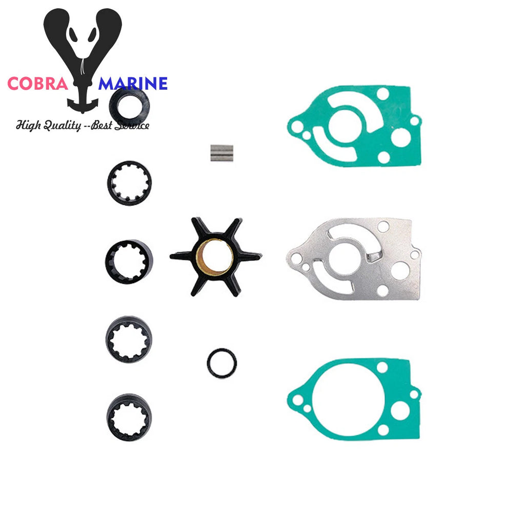 Water Pump Impeller Kit for Mercury 30-70HP (47-89983T2, 47-89983Q1, Sierra 18-3207)