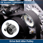 Drive Belt Idler Pulley for Toyota Camry, Lexus (1988–2001) No.1350520010