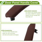 Door Panel Handle Pull Trim Cover for BMW X5 (2008–2013) No. 51416970174 Reddish Brown