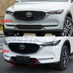 Chrome Front Fog Light and Trunk Molding Cover for Mazda CX-5 (2017-2020)