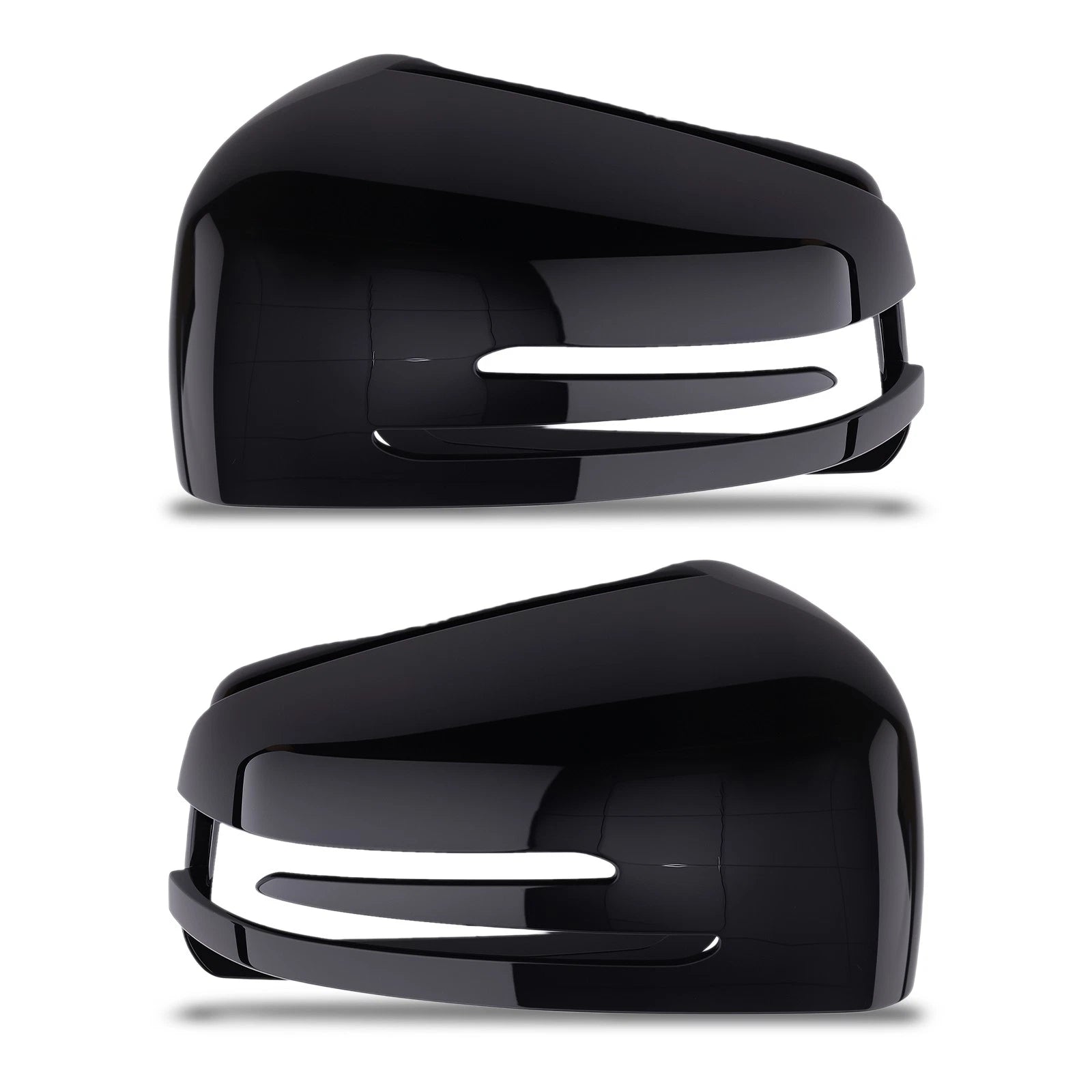 Mirror Cover Caps for Mercedes W221 E-Class (2010–2016) A2128100864, A2128100964