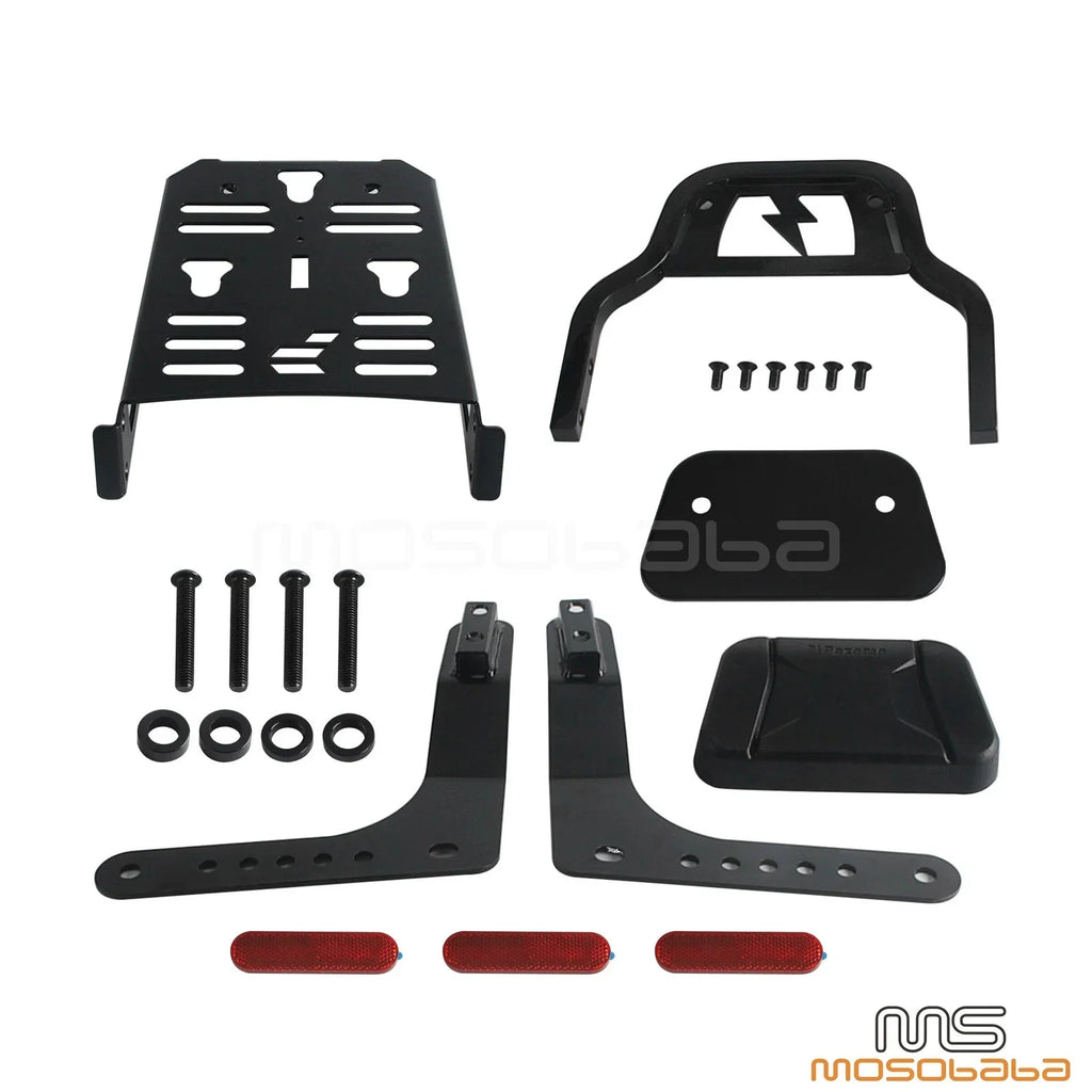 Short Sissy Bar Backrests for Harley Softail Low Rider FXLR (2018-2020)