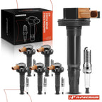 Set of 6 Ignition Coils & 6 Iridium Spark Plugs for Ford F-150 (2011–2016)