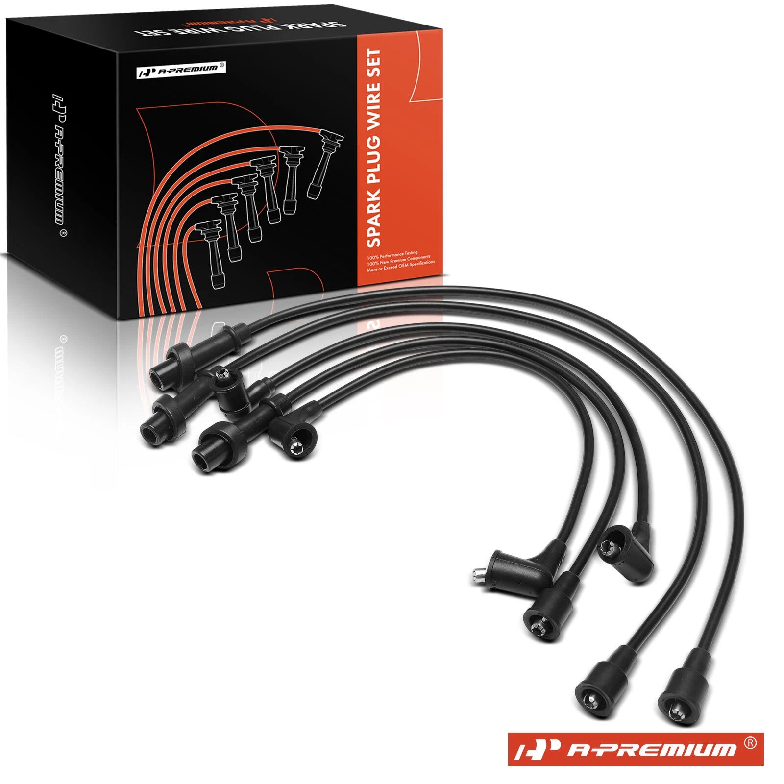 5X Spark Plug Wire Set for Chevrolet Metro (1998–2000)