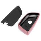 Key Fob Cover for BMW X1 X3 X5 X6 TPU Black Pink