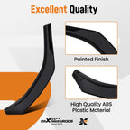Front Bumper Lip Kit for Hyundai Sonata (2020-2023) M Style Gloss Black