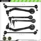 Set of 6 Front Lower Control Arm Ball Joint Sway Bar for Chevrolet Camaro (2010–2015)