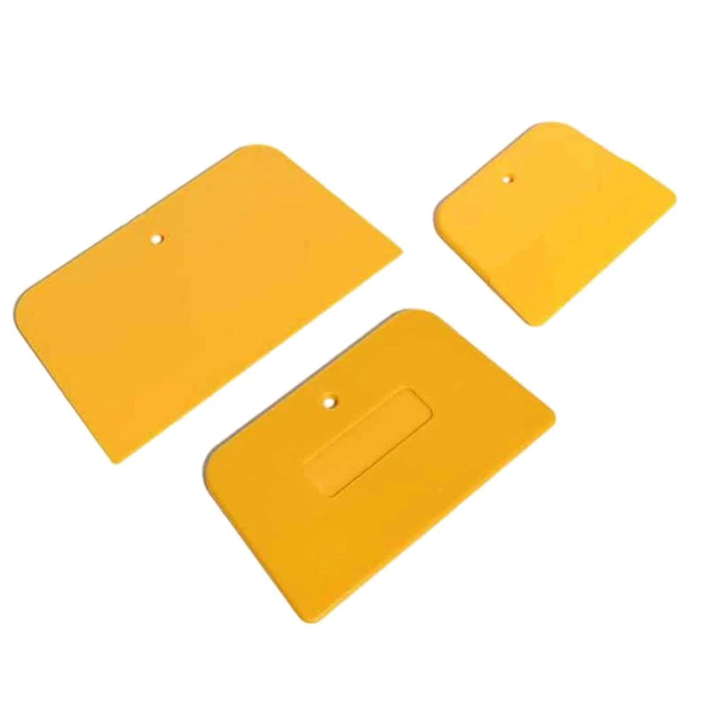 Set of 4 Automotive Sheet Metal Scrapers for Painting and Repair