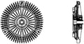 Engine Cooling Fan Clutch for Mercedes E320 (1994–1995)