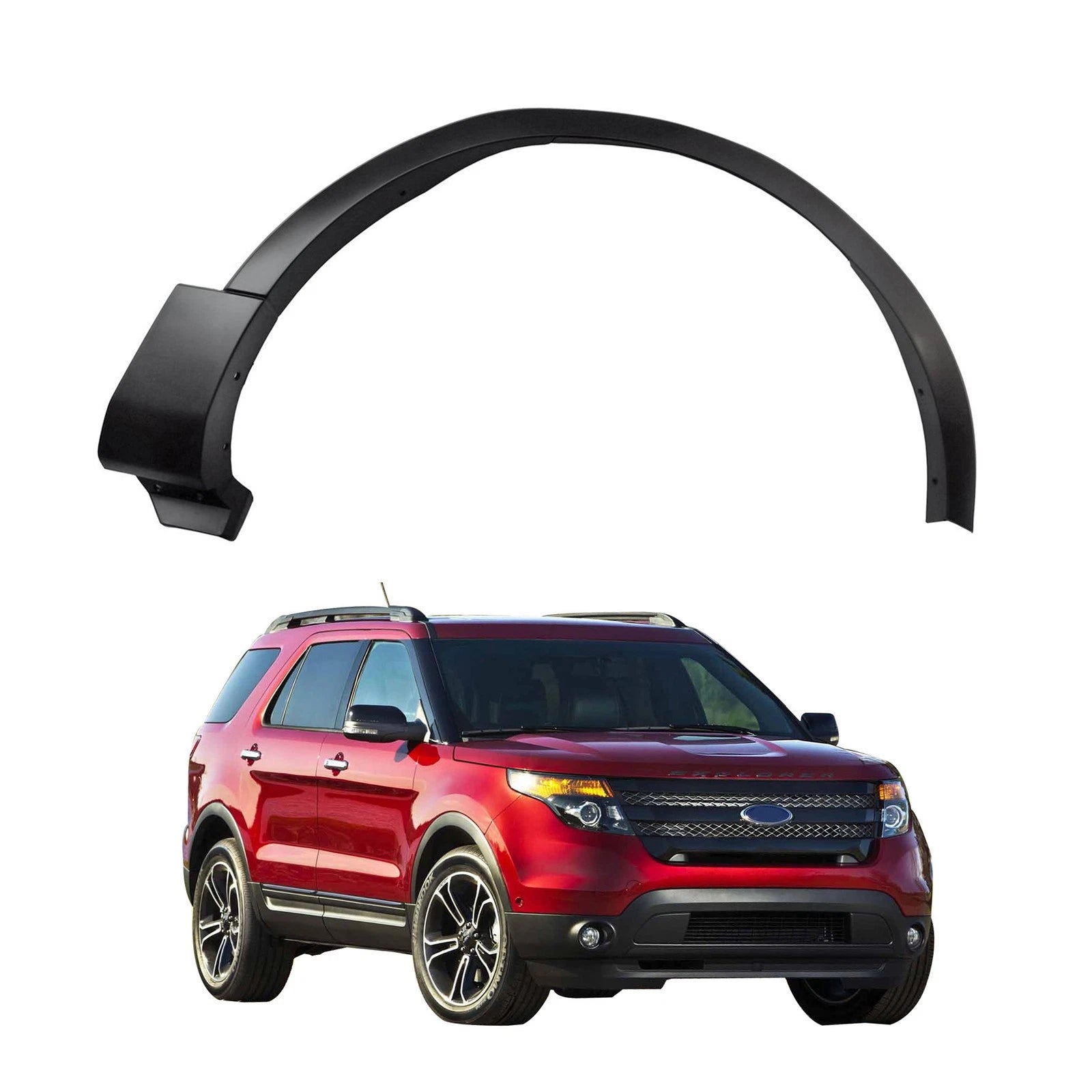 Front Wheel Opening Molding for Ford Explorer (2011–2015)