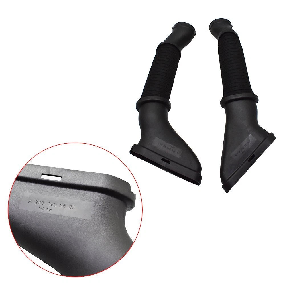 Set of 2 Air Intake Hoses for Mercedes ML550 ML63 AMG GL450