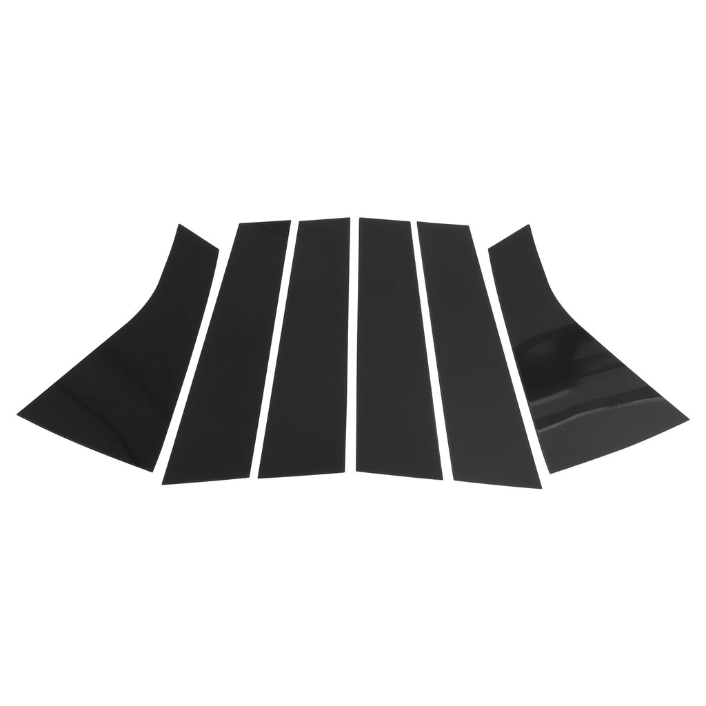6 Pcs Pillar Window Trim for Chevy Blazer (2019–2022) Black
