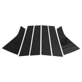 6 Pcs Pillar Window Trim for Chevy Blazer (2019–2022) Black
