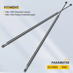 2 Gas Lift Supports for Pontiac Firebird Chevrolet Camaro (1982–1992)
