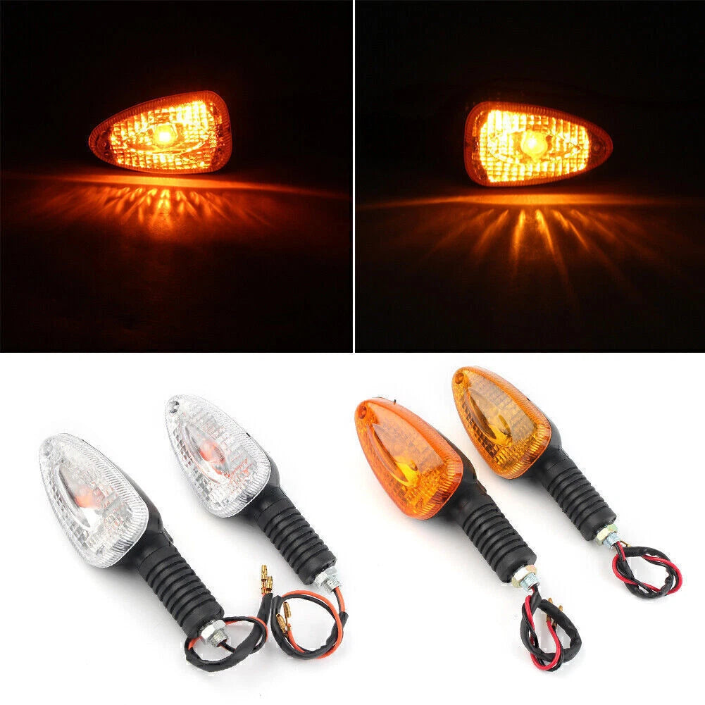 Clear Lens Turn Signal Indicator Light for BMW F 800GS 650GS (2008–2012)