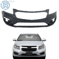 Front Upper Bumper Cover for Chevy Cruze (2015–2016) Primed Black