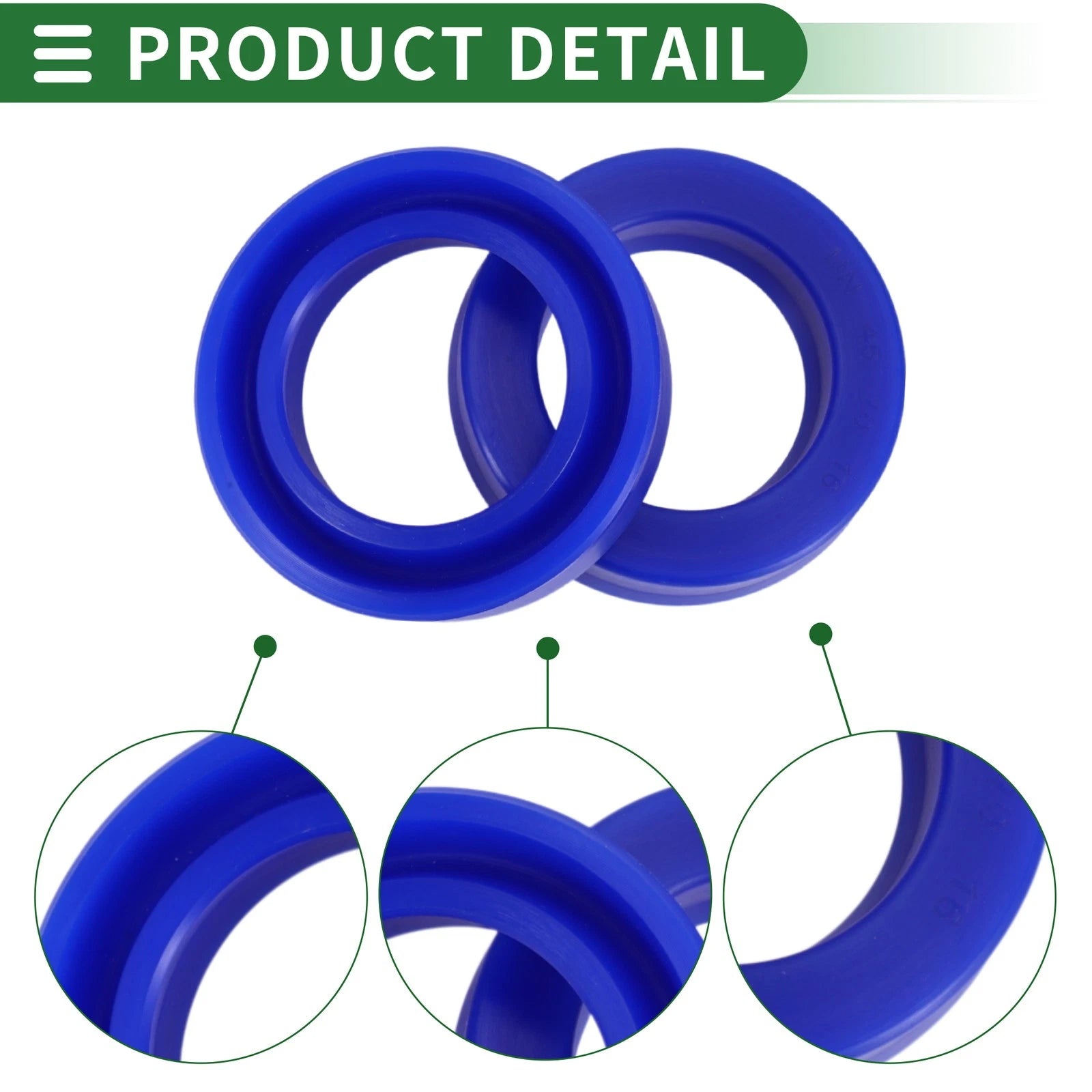 Set of 5 Oil Seal Ring 45x70x16mm for Rotary Shaft (High Pressure)