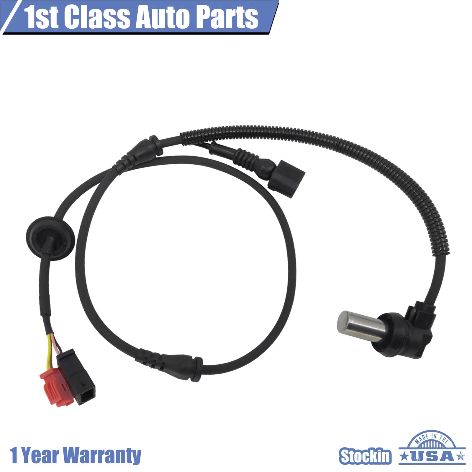ABS Wheel Speed Sensor Set of 2 for Volkswagen Passat Audi A4 (1996–2005)