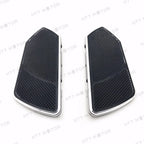 Black Billet Rear Passenger Foot Board for Harley Touring (2014–2023)