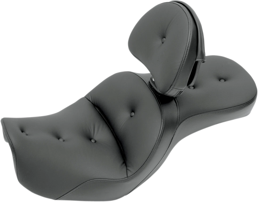 SADDLEMEN Explorer RoadSofa Seat with Backrest for Dyna (2006–2017) 806-04-030RS