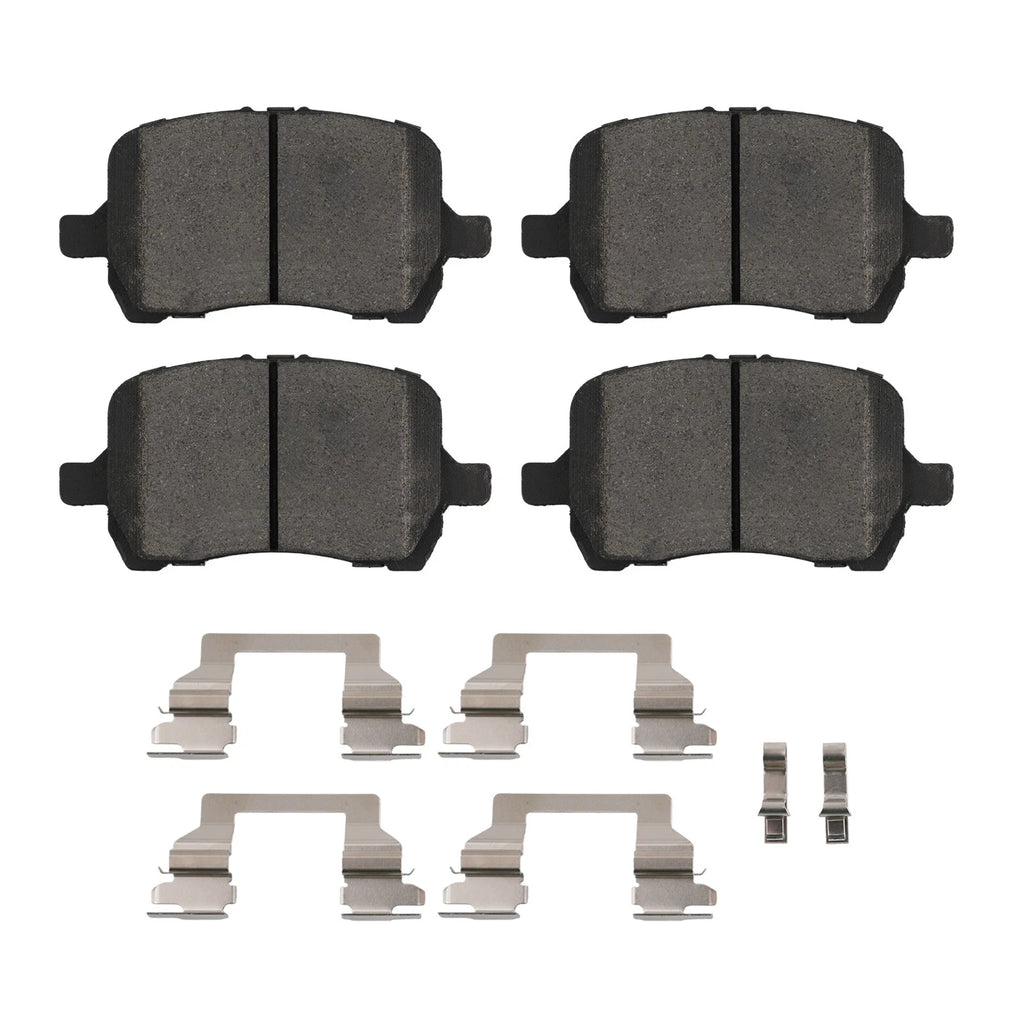 Front Ceramic Brake Pads Set for Chevrolet Cobalt HHR Malibu Pontiac G5 G6 (2005–2010)