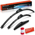 Windshield Wiper Blades Set for Toyota Prius C (2012–2019)