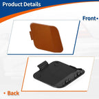 Tow Hook Cover Front Car Bumper for BMW Valencia Orange Metallic