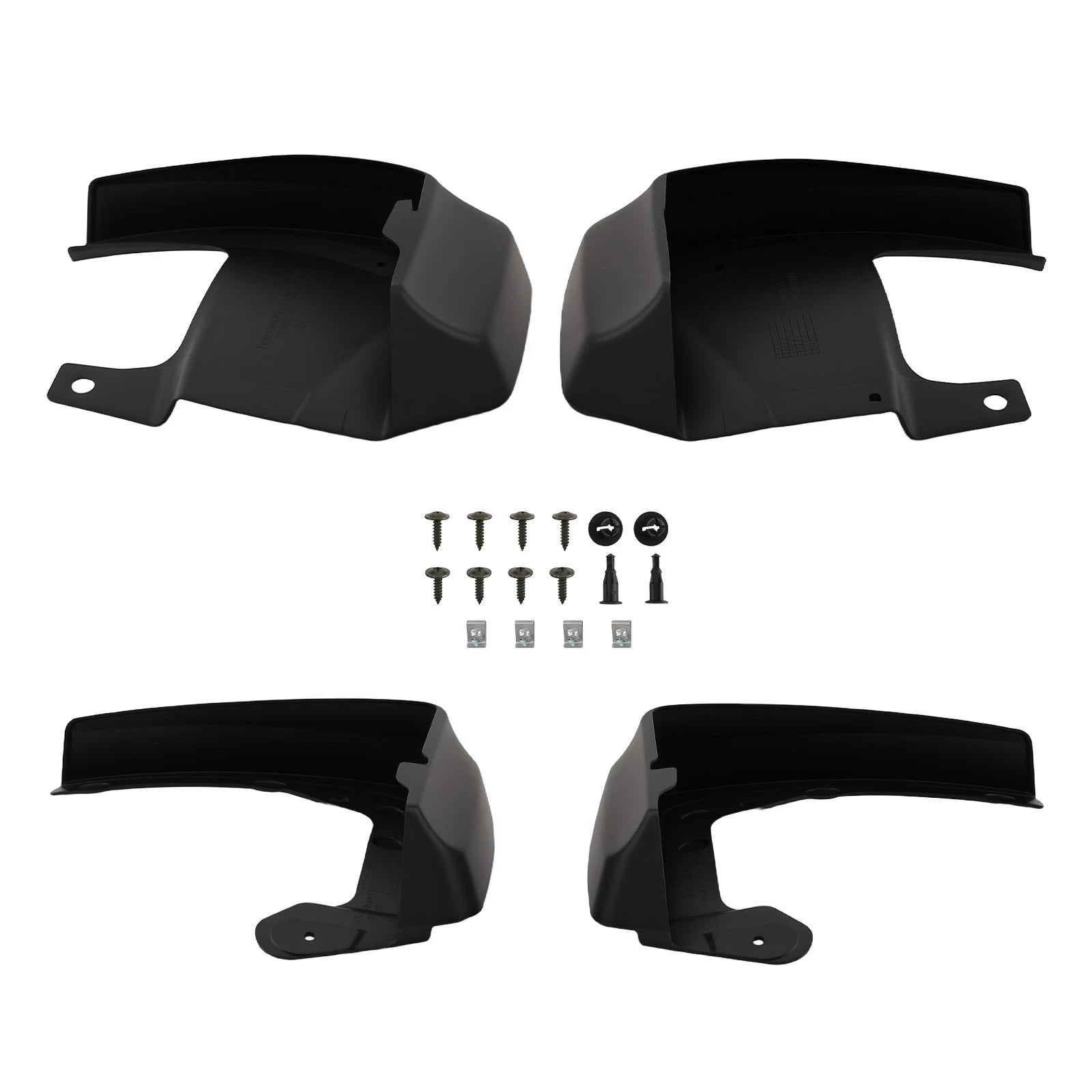 4PC Mudguards Fender Mud Flaps for Honda Odyssey (2014–2017) 08P00TK8100B