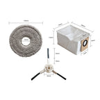 Set of 4 Dust Bags for Dreame L10s Ultra Robot Vacuum (2023)