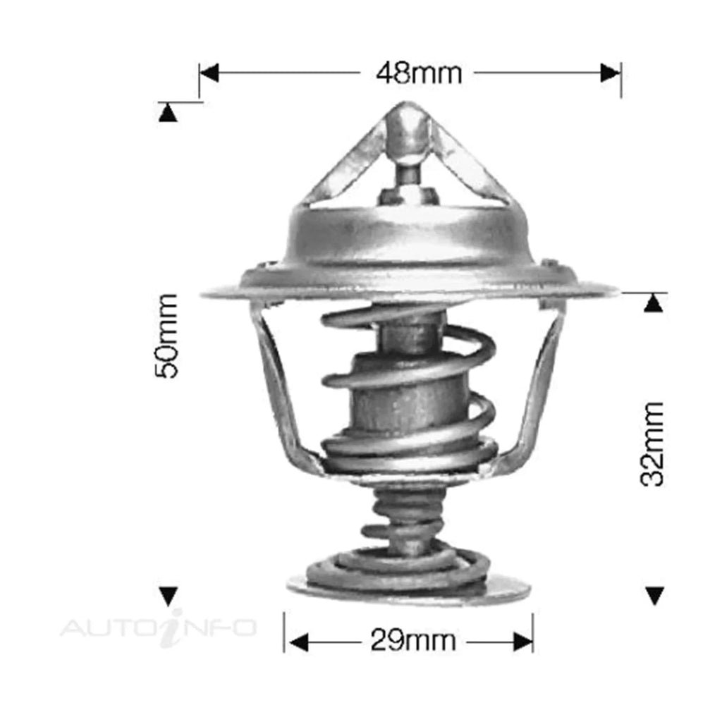 Dayco Thermostat for Toyota Hilux YN57 YN65 2.0L 4cyl (1983-1987)