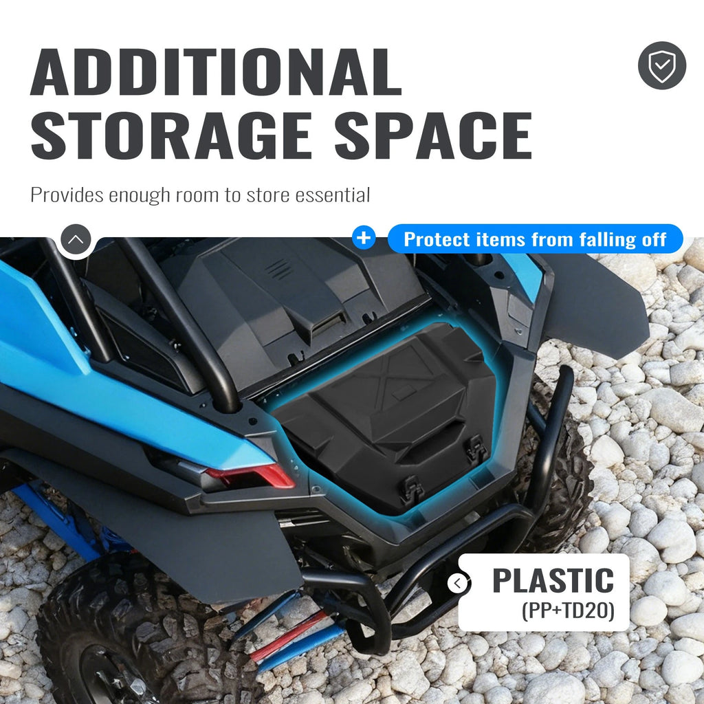 36QT Rear Cargo Tool Storage Box for Polaris RZR Pro R (2022–2025)