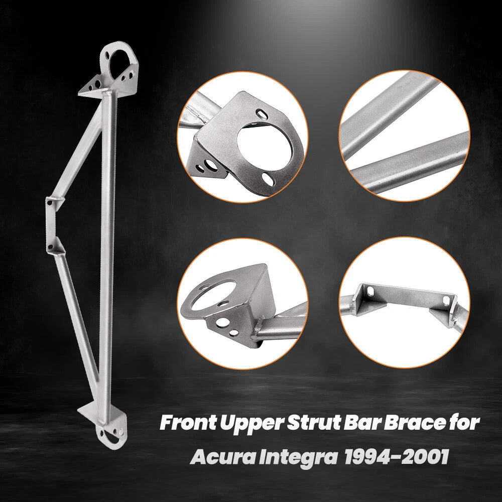 Front Upper Strut Bar Brace for Honda Civic EG EK CRX Del Sol (1992–2000)