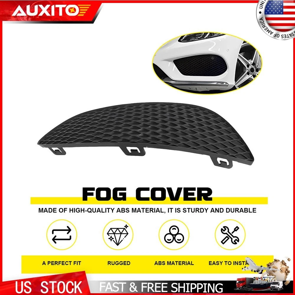 Fog Light Cover for Mercedes Benz C300 (2015–2018) Front Left Side Primed